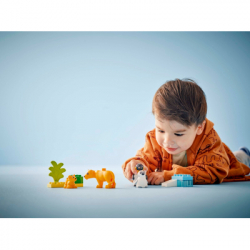 Конструктор LEGO DUPLO Town Семейства диких животных: Пингвины и Львы (10442) - Картинка 7