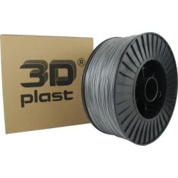   3D- 3Dplast PETG 1.75, 3, gray metallic (3DPTG1753GRMT)