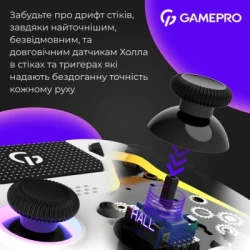 ������� GamePro GPS13W BT 5.3/USB/PC/iOS/Android/PS3/PS4 RGB White (GPS13W) - �������� 4