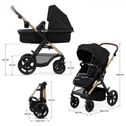 ������� Kinderkraft 3 � 1 Moov 2 Pure Black (KSMOOV02BLKEV00) (5902533925780) - �������� 8