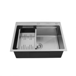 Мойка кухонная Kroner KRPGeburstet-6350HM (CV031452) - Картинка 4