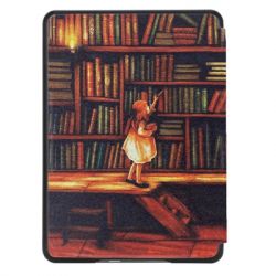 ����� �� ���������� ����� BeCover Smart Case Amazon Kindle Paperwhite 12th Gen. 2024 7"/Colorsoft (2024) Library Girl (712856) - �������� 3