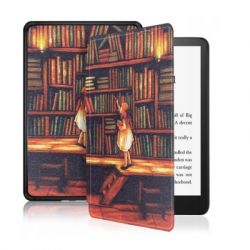 ����� �� ���������� ����� BeCover Smart Case Amazon Kindle Paperwhite 12th Gen. 2024 7"/Colorsoft (2024) Library Girl (712856) - �������� 4