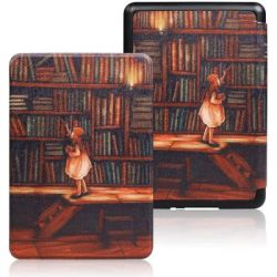 ����� �� ���������� ����� BeCover Smart Case Amazon Kindle Paperwhite 12th Gen. 2024 7"/Colorsoft (2024) Library Girl (712856) - �������� 6