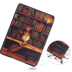 ����� �� ���������� ����� BeCover Smart Case Amazon Kindle Paperwhite 12th Gen. 2024 7"/Colorsoft (2024) Library Girl (712856) - �������� 7