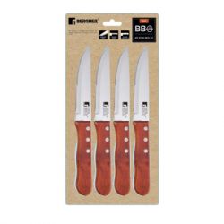 Набір ножів для стейків Bergner Bbq lovers, 4 предмета (BG-40201-MM) - Картинка 5