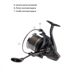 ������� Brain Mission SE Reel 9000 12+1 BB 4.11 (1858.47.11) - �������� 6