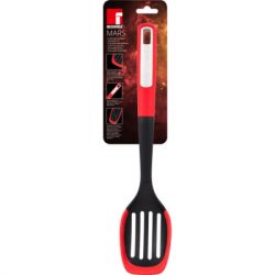 Ложка кухарська з прорізами Bergner Mars, 34 см (BG-38871-RD) - Картинка 2