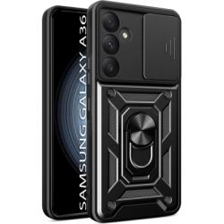����� �� ��������� �������� BeCover Military Samsung Galaxy A36 SM-A366 Black (712863)