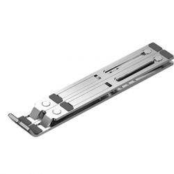 Підставка для ноутбука Підставка до ноутбука Vention Laptop X-type Stand Silver Aluminum Alloy (KDMI0) - Картинка 2