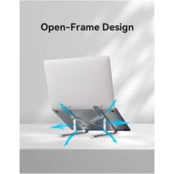 Підставка для ноутбука Підставка до ноутбука Vention Laptop X-type Stand Silver Aluminum Alloy (KDMI0) - Картинка 7