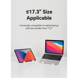 Підставка для ноутбука Підставка до ноутбука VENTION Laptop X-type Stand White ABS 83-170мм (KDNW0) - Картинка 10