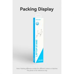 Підставка для ноутбука Підставка до ноутбука VENTION Laptop X-type Stand White ABS 83-170мм (KDNW0) - Картинка 12