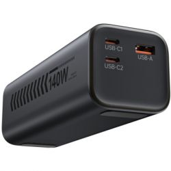������� ������������ Choetech 27000mAh, PD/140W in/out, 2*USB-C/PD5.0, QC3.0/22W, TFT Display (B670-CCGY) - �������� 3