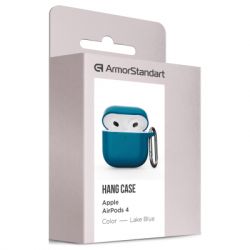 Чохол для навушників Armorstandart Hang Case для Apple AirPods 4 Lake Blue (ARM81281) - Картинка 3