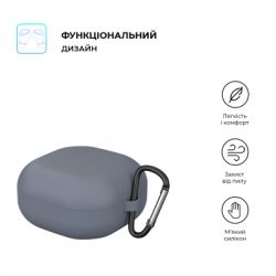 ����� ��� ��������� Armorstandart Hang Case ��� Samsung Galaxy Buds FE/2/2Pro/Live/Pro Grey (ARM67063) - �������� 2