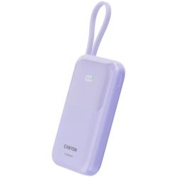 Батарея універсальна Canyon 10000mAh OnPower 101 PD/22.5W built-in cable Purple (CNS-CPB101PU) - Картинка 2