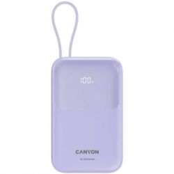 ������� ������������ Canyon 10000mAh OnPower 101 PD/22.5W built-in cable Purple (CNS-CPB101PU)