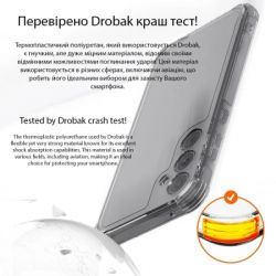 ����� ��� ���������� �������� Drobak Acrylic Case with Airbag Samsung Galaxy S24 FE Camera cover (949427) - �������� 8
