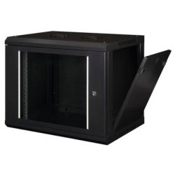 Шкаф настенный Hypernet 12U 19" 600x450 ProLine (PL-WMNC-12U-BLACK) - Картинка 2