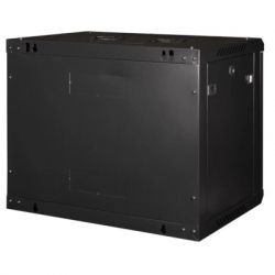 Шкаф настенный Hypernet 12U 19" 600x450 ProLine (PL-WMNC-12U-BLACK) - Картинка 3