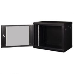 Шкаф настенный Hypernet 12U 19" 600x450 ProLine (PL-WMNC-12U-BLACK) - Картинка 4