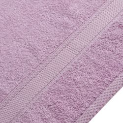 Полотенце Home Line махровое бордюрное (сиреневое) 400 гр/м2, 50х90 см (181819) - Картинка 2