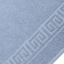 Полотенце Home Line махровое бордюрное (серо-голубое) 400 гр/м2, 50х90 см (179749) - Картинка 2