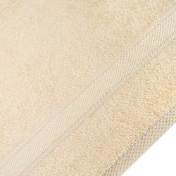 Полотенце Home Line махровое бордюрное (кремовое) 400 гр/м2, 70х140 см (181821) - Картинка 2