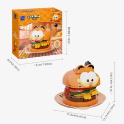 Конструктор Pantasy Garfield -Foodie - Гамбургер (86805) - Картинка 5