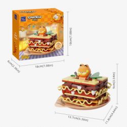 Конструктор Pantasy Garfield -Foodie - Лазанья (86807) - Картинка 6