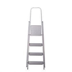 Драбина Eurogold зварна 4-х сходинкова GREY, 156х49х9см, Арт.214 (ЕГ-214 GREY) - Картинка 3