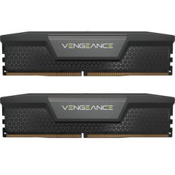  '  ' DDR5 64GB (2x32GB) 6000 MHz Vengeance Black Corsair (CMK64GX5M2B6000C40)