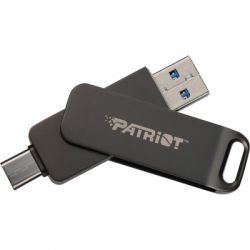USB флеш накопитель Patriot 1TB Rage R550 Matte Black USB 3.2/Type-C (PE1TR550DSAD) - Картинка 2