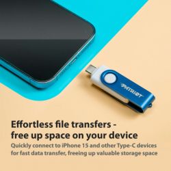 USB ���� ���������� Patriot 1TB Xporter X550 USB 3.2/Type-C (PS1TX550AAD) - �������� 7