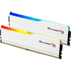 Модуль памяти для компьютера DDR5 64GB (2x32GB) 6000 MHz Ripjaws M5 RGB Matte White G.Skill (F5-6000J3040G32GX2-RM5RW) - Картинка 3