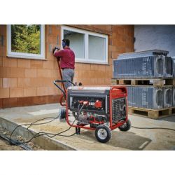 Генератор Einhell TC-PG 65/E5, 230В/380В, 3.6кВт (макс. 6.51кВт), электростарт, 25л, 83кг (4152610) - Картинка 2