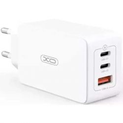   XO CE13 PD65W GaN (2Type-C/1USB) White (XO-CE13-WH)