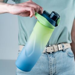 Поїльник-непроливайка Kite 760 мл, синьо-салатова (K24-1200-3) - Картинка 5