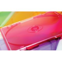    CD/DVD Slimcase Assorted colours 50 Verbatim (49973) -  4