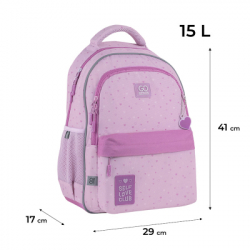 Рюкзак шкільний GoPack Education 182M Self Love Club (GO25-182M-4) - Картинка 2