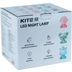 Нічник Kite Світильник LED з акумулятором Doggy, білий (K24-491-3-1) - Картинка 3