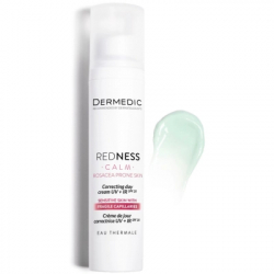 ���� ��� ���� Dermedic Redness Calm Correcting Day Cream UV+IR SPF 20 �������������� ������� 40 �� (5901643176549) - �������� 2