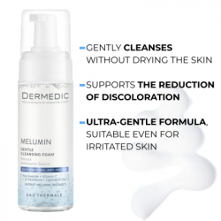 ����� ��� �������� Dermedic Melumin Gentle Cleansing Foam ��� �������������� ���� 170 �� (5901643177492) - �������� 3