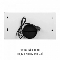Витяжка кухонна Perfelli TL 6822 WH 1200 LED - Картинка 9