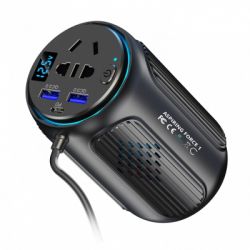 Автомобільний інвертор 12V/220V Force1 150W, PD20W Aspiring (FC.150) - Картинка 2