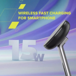 Зарядное устройство Canyon wireless charger WCS-205 15W Qi2 2in1 Black (CNS-WCS205B) - Картинка 10