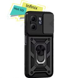     BeCover Military Infinix Hot 50i (X6531) Black (713047)