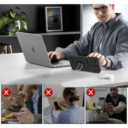 ����� �� ��������� �������� BeCover Military Motorola Moto G04/G04s Black (713062) - �������� 4