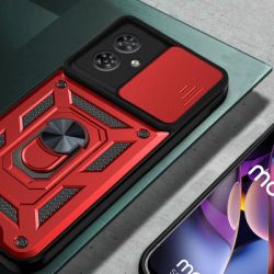 Чохол до мобільного телефона BeCover Military Motorola Moto G55 Red (713059) - Картинка 5